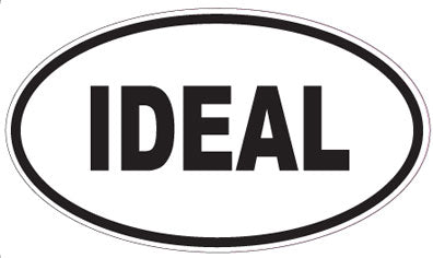IDEAL - Oval Magnet