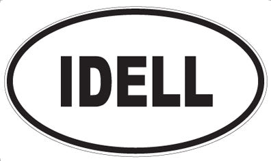 IDELL - Oval Magnet