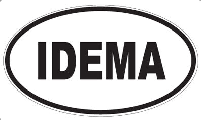 IDEMA - Oval Magnet