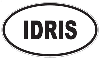 IDRIS - Oval Magnet