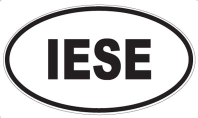 IESE - Oval Magnet