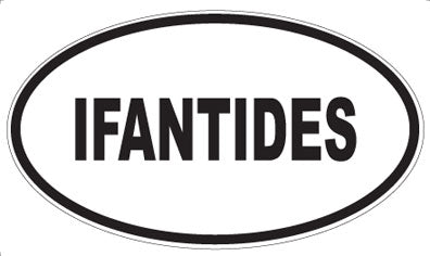 IFANTIDES - Oval Magnet