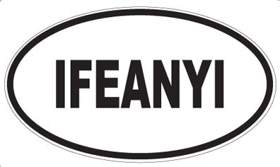 IFEANYI - Oval Magnet