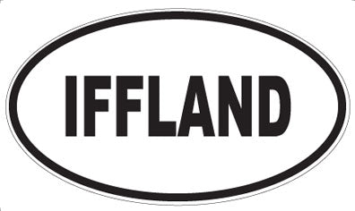 IFFLAND - Oval Magnet