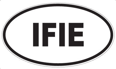IFIE - Oval Magnet