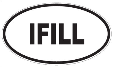 IFILL - Oval Magnet