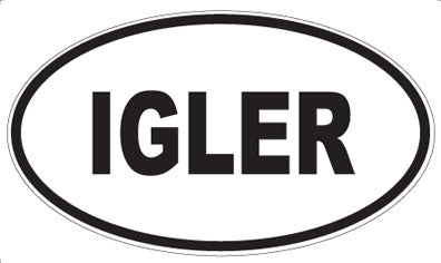 IGLER - Oval Magnet