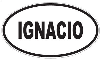 IGNACIO - Oval Magnet