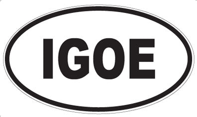 IGOE - Oval Magnet