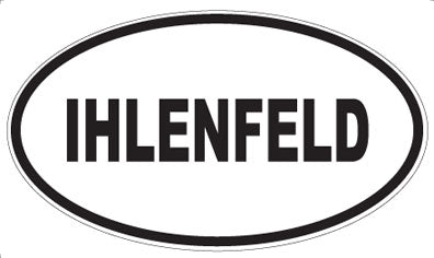 IHLENFELD - Oval Magnet