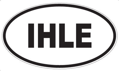 IHLE - Oval Magnet