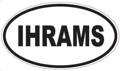 IHRAMS - Oval Sticker