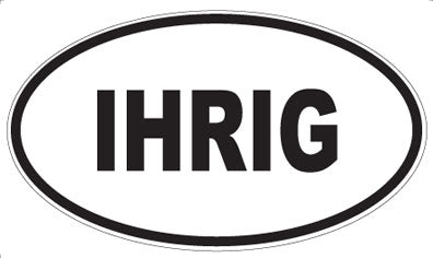 IHRIG - Oval Magnet