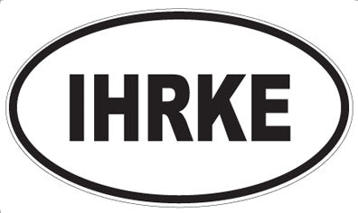 IHRKE - Oval Magnet