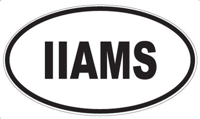 IIAMS - Oval Magnet