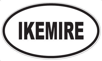 IKEMIRE - Oval Magnet