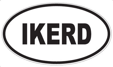 IKERD - Oval Magnet