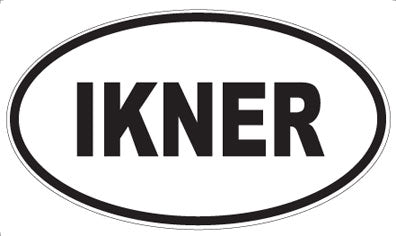IKNER - Oval Magnet
