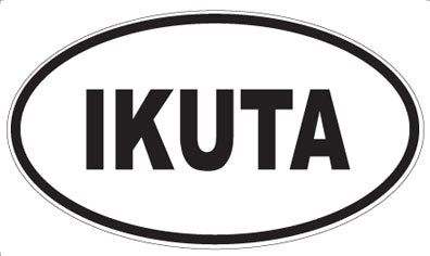 IKUTA - Oval Magnet
