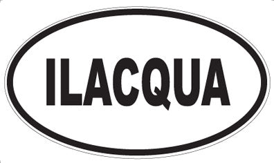 ILACQUA - Oval Magnet