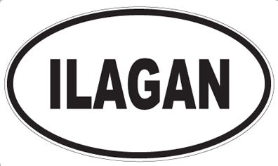 ILAGAN - Oval Magnet