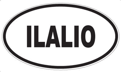 ILALIO - Oval Magnet