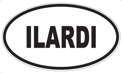ILARDI - Oval Magnet
