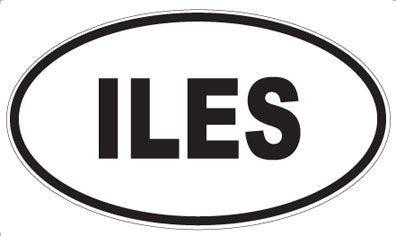 ILES - Oval Magnet