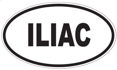 ILIAC - Oval Sticker
