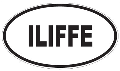 ILIFFE - Oval Magnet