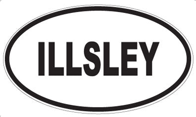 ILLSLEY - Oval Magnet