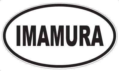 IMAMURA - Oval Magnet
