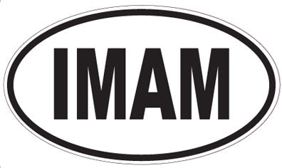 IMAM - Oval Sticker