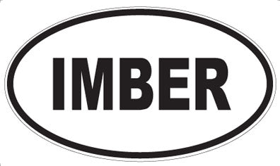 IMBER - Oval Magnet