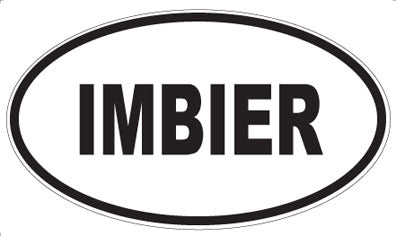 IMBIER - Oval Magnet