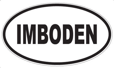 IMBODEN - Oval Magnet