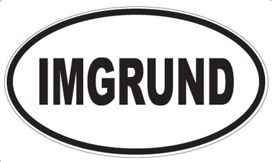 IMGRUND - Oval Magnet