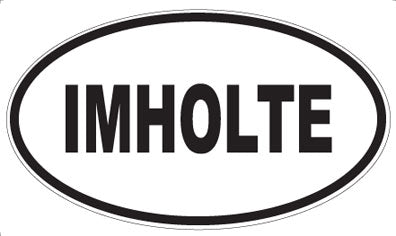 IMHOLTE - Oval Magnet