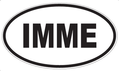IMME - Oval Magnet