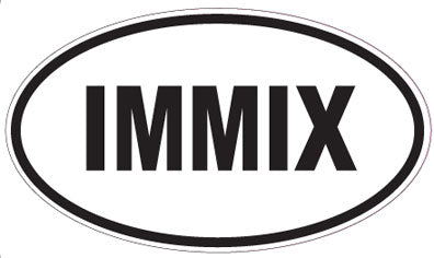 IMMIX - Oval Sticker