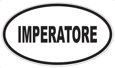 IMPERATORE - Oval Magnet