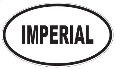 IMPERIAL - Oval Magnet