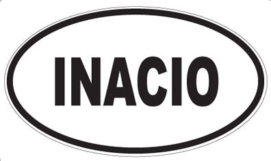 INACIO - Oval Magnet