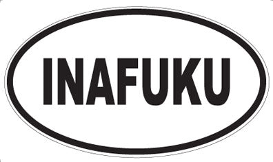 INAFUKU - Oval Magnet