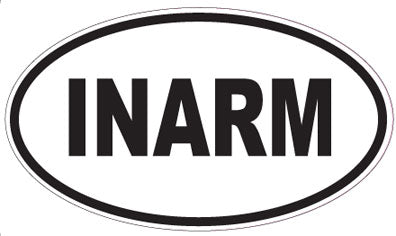 INARM - Oval Magnet