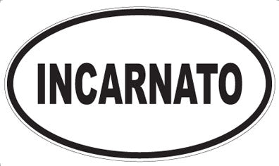 INCARNATO - Oval Magnet