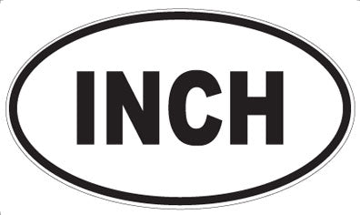 INCH - Oval Magnet