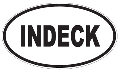 INDECK - Oval Magnet