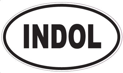 INDOL - Oval Sticker