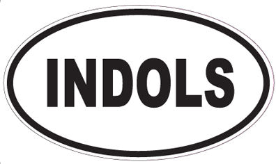 INDOLS - Oval Sticker